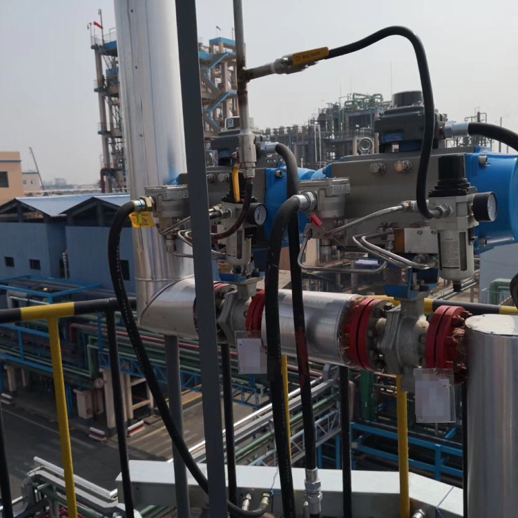 氨罐出口氣動開關閥 Ammonia tank outlet valve pneumatic switch 氨罐出口氣動開關閥 Ammonia tank outlet valve pneumatic switch